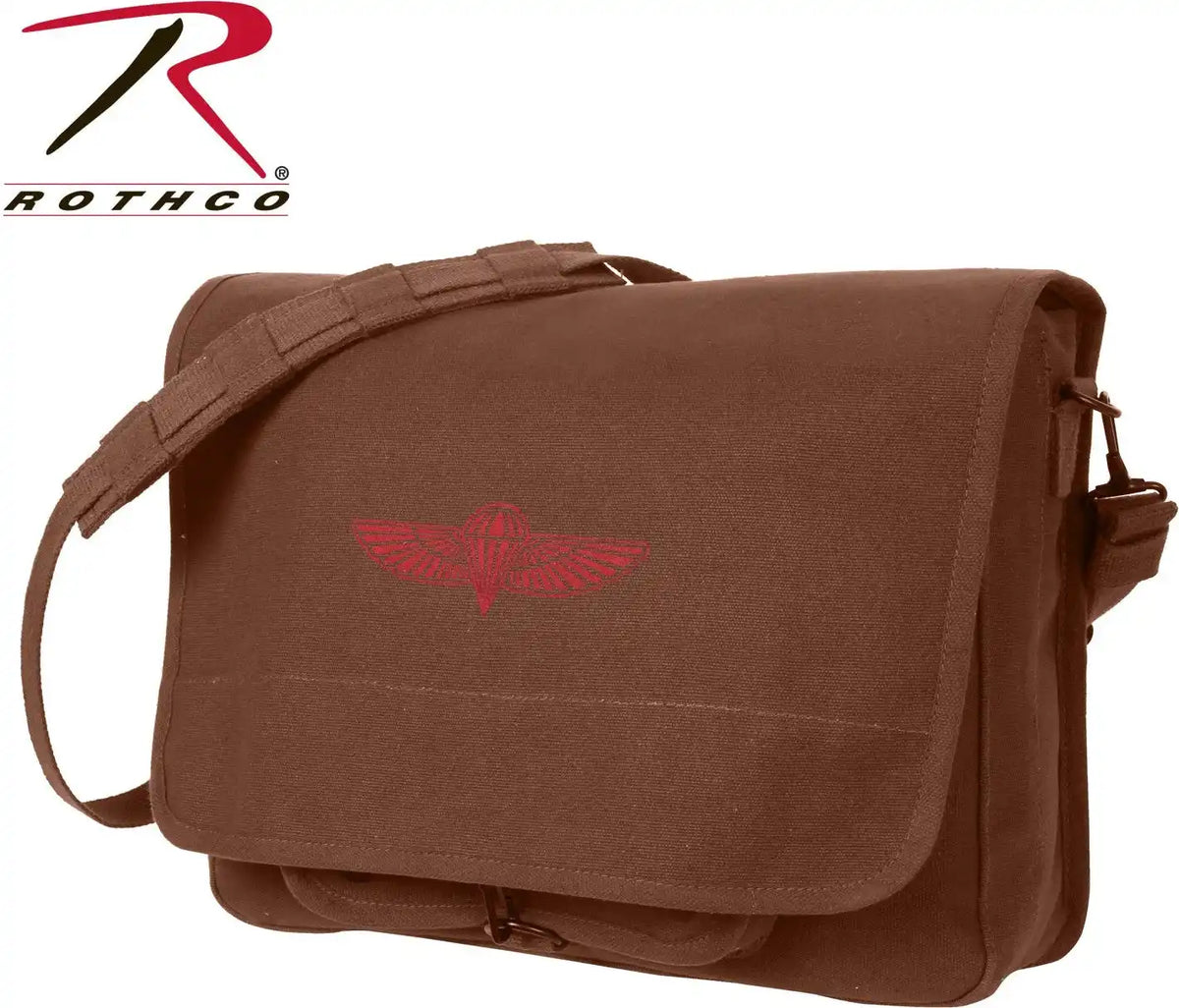 Rothco Canvas Paratrooper Messenger Bag
