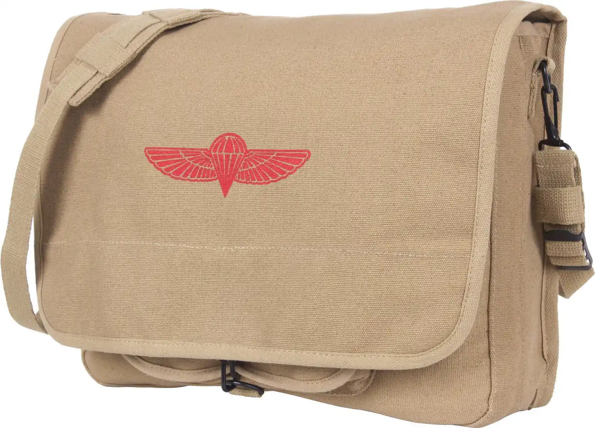 Rothco Canvas Paratrooper Messenger Bag