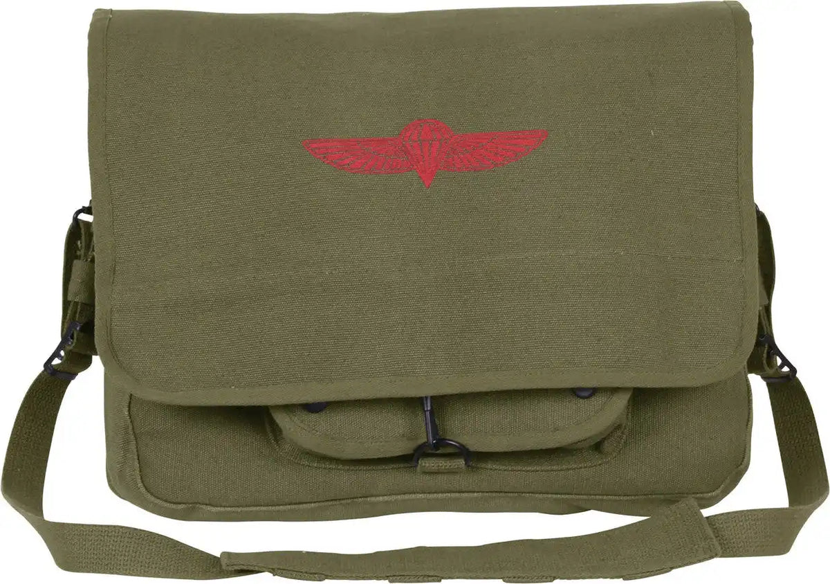 Rothco Canvas Paratrooper Messenger Bag