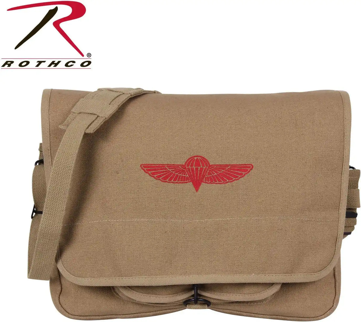 Rothco Canvas Paratrooper Messenger Bag