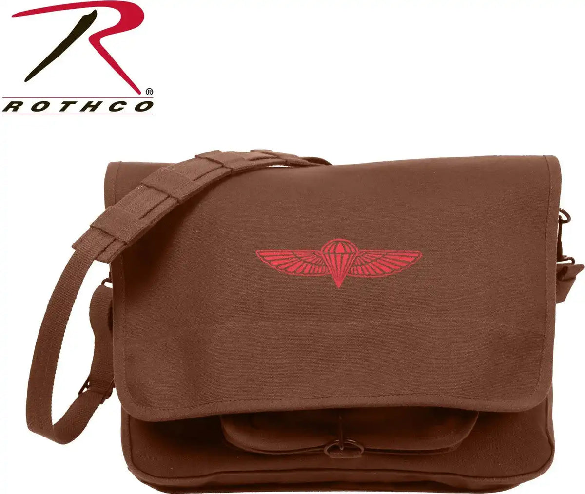 Rothco Canvas Paratrooper Messenger Bag