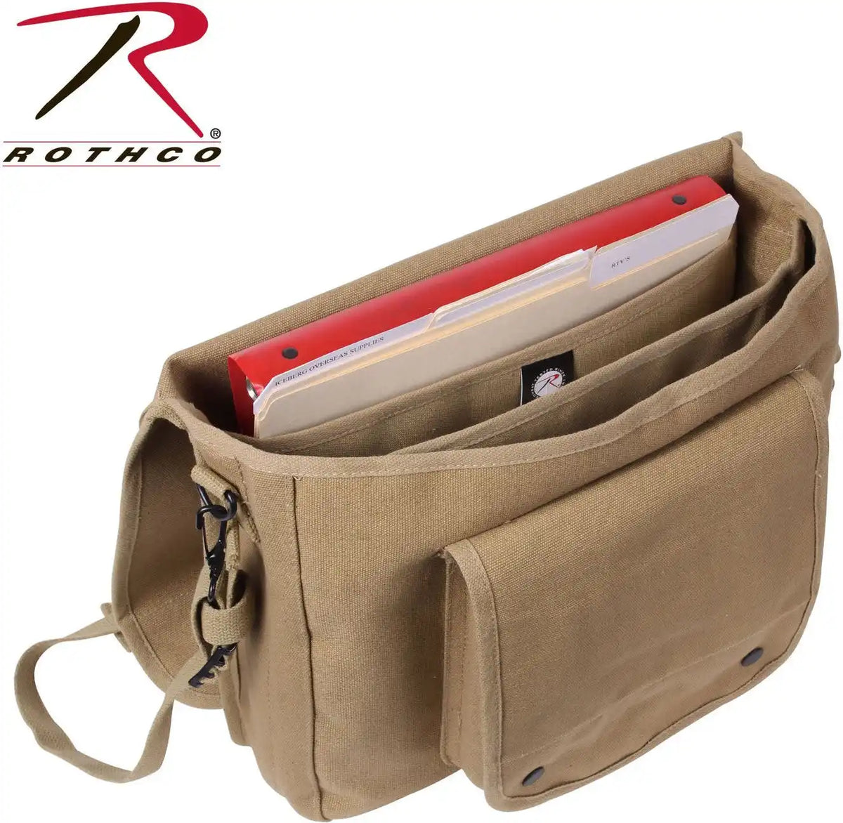 Rothco Canvas Paratrooper Messenger Bag