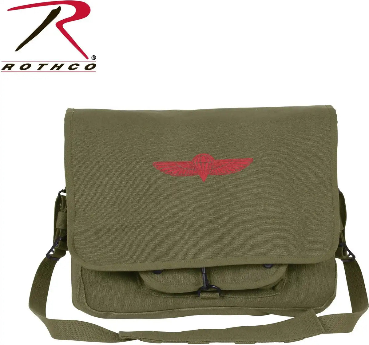 Rothco Canvas Paratrooper Messenger Bag