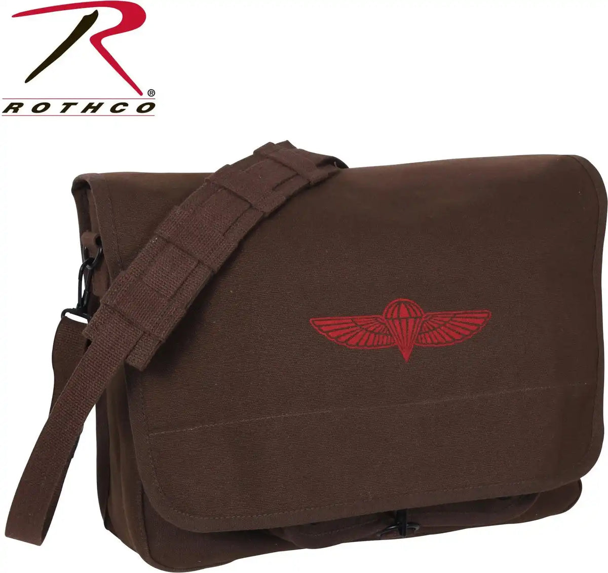 Rothco Canvas Paratrooper Messenger Bag