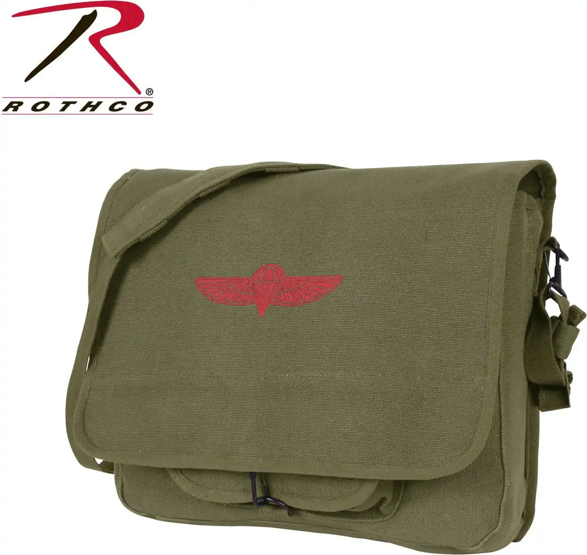 Rothco Canvas Paratrooper Messenger Bag