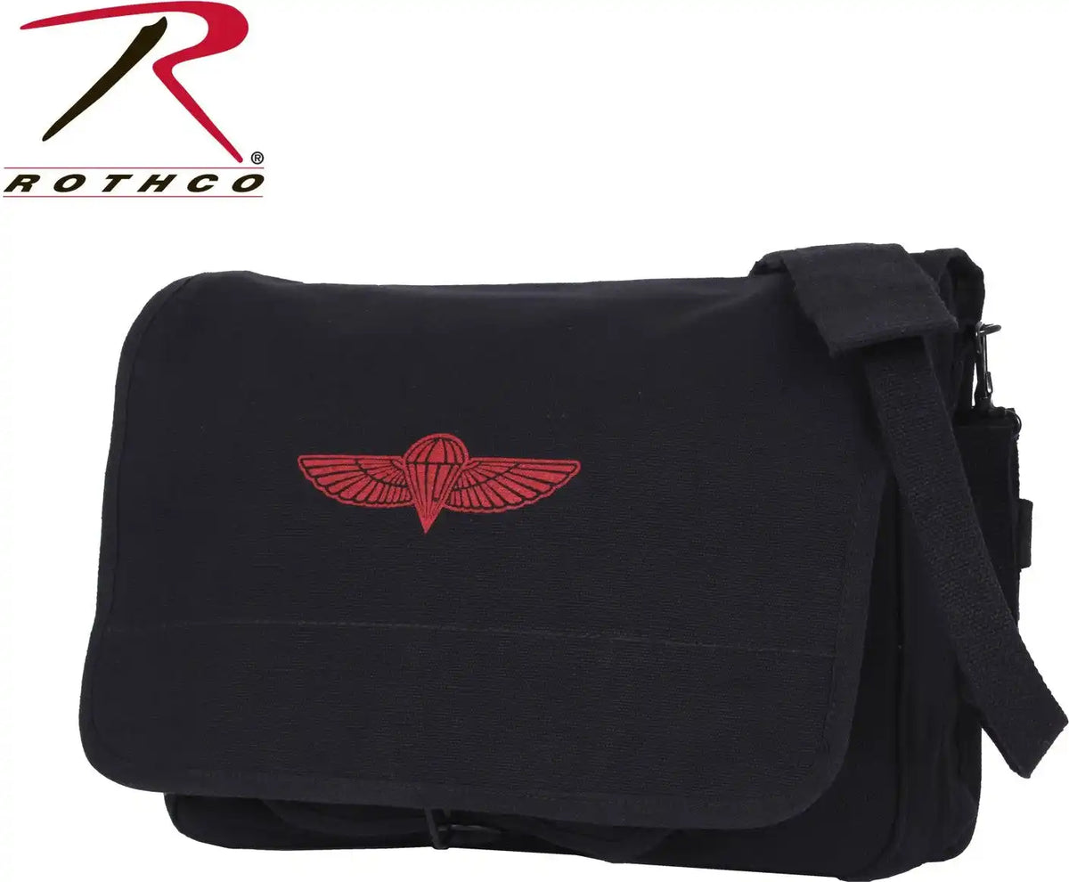 Rothco Canvas Paratrooper Messenger Bag