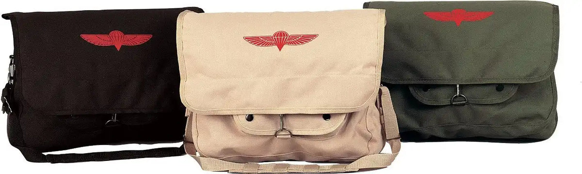 Rothco Canvas Paratrooper Messenger Bag