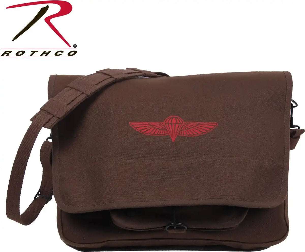 Rothco Canvas Paratrooper Messenger Bag