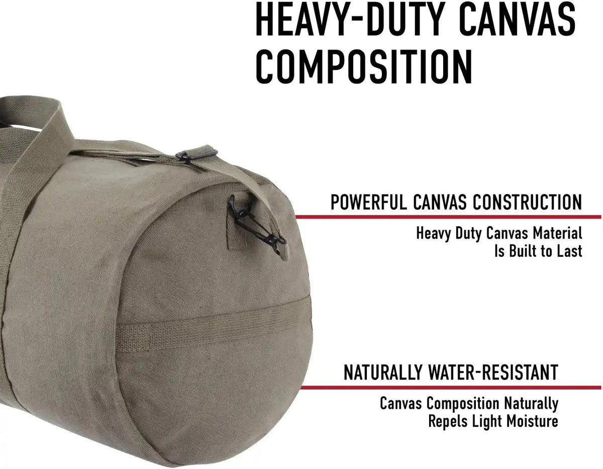 Rothco Canvas Shoulder Duffle Bag