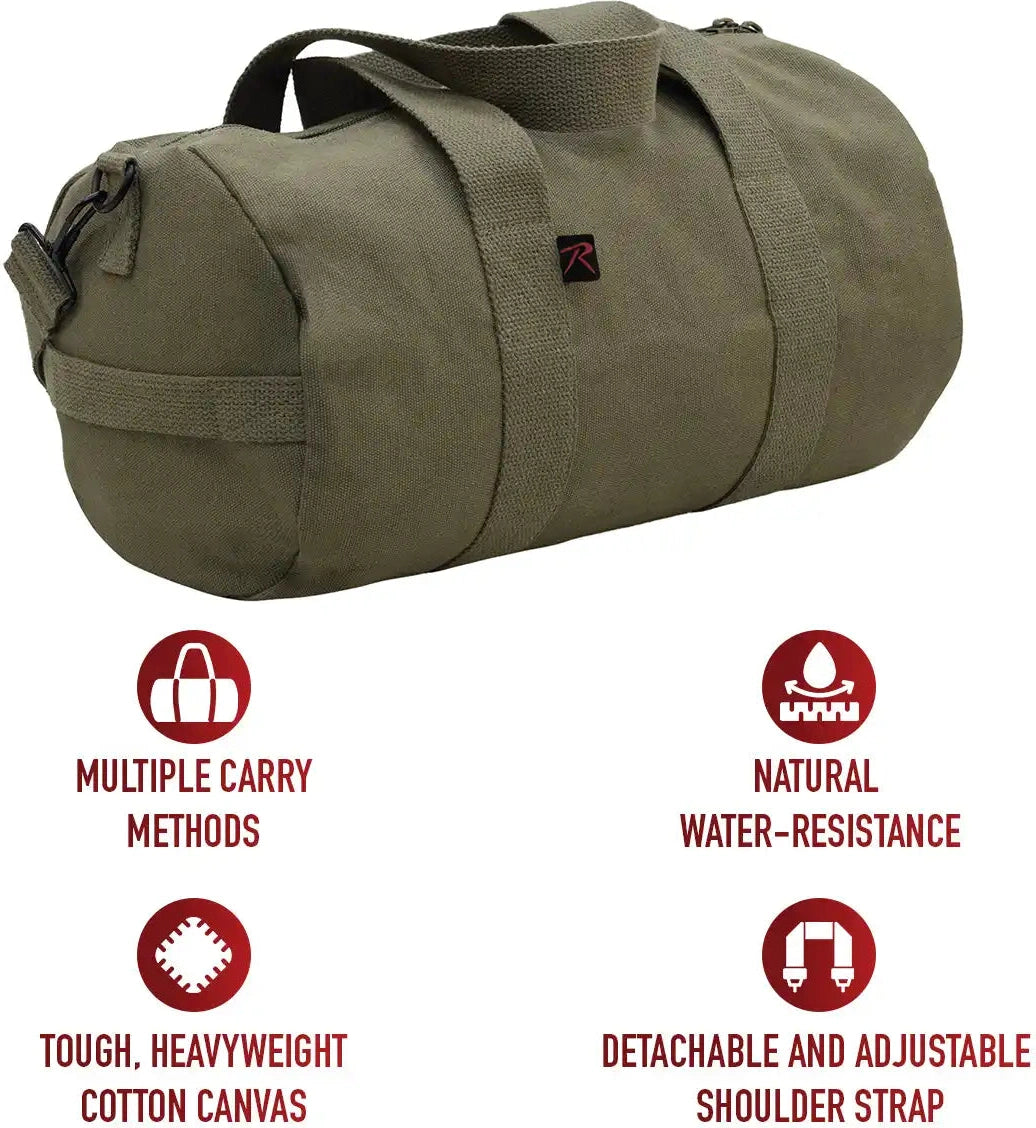 Rothco Canvas Shoulder Duffle Bag