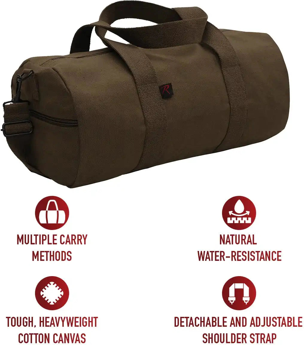 Rothco Canvas Shoulder Duffle Bag