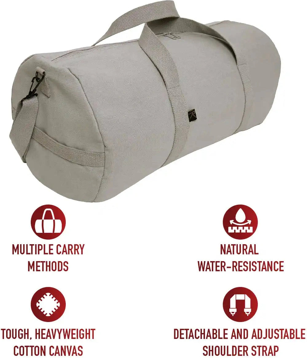 Rothco Canvas Shoulder Duffle Bag