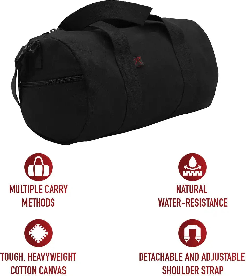 Rothco Canvas Shoulder Duffle Bag