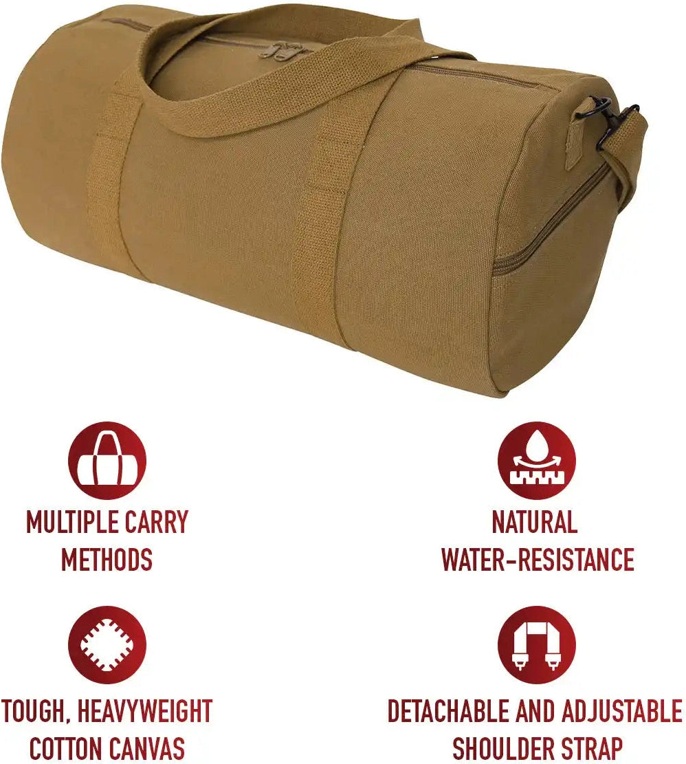 Rothco Canvas Shoulder Duffle Bag
