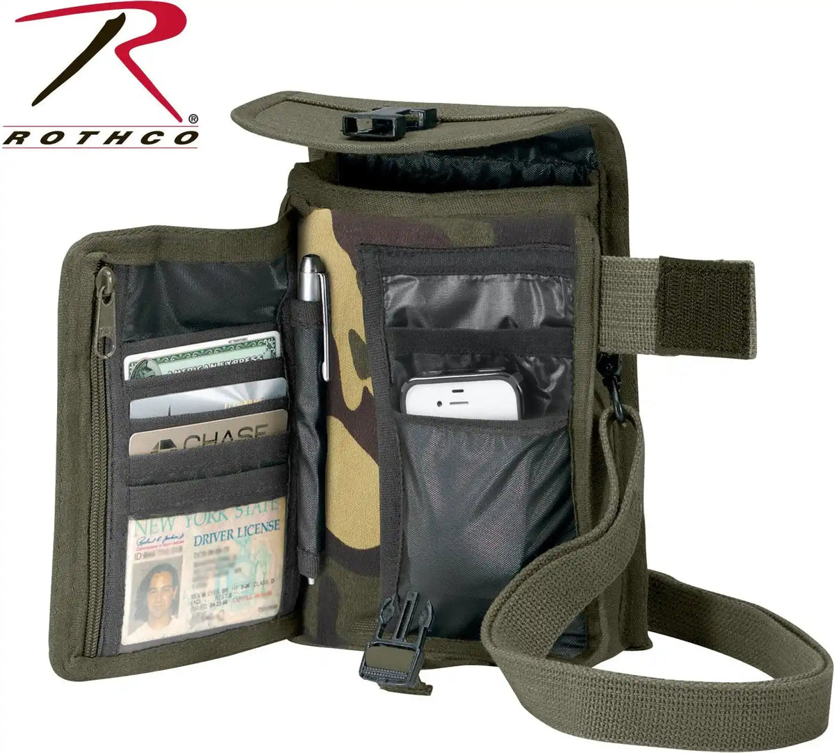 Rothco Canvas Travel Portfolio Bag