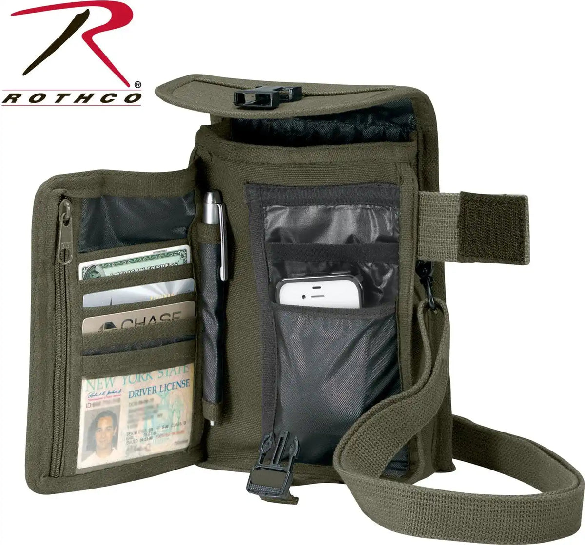Rothco Canvas Travel Portfolio Bag