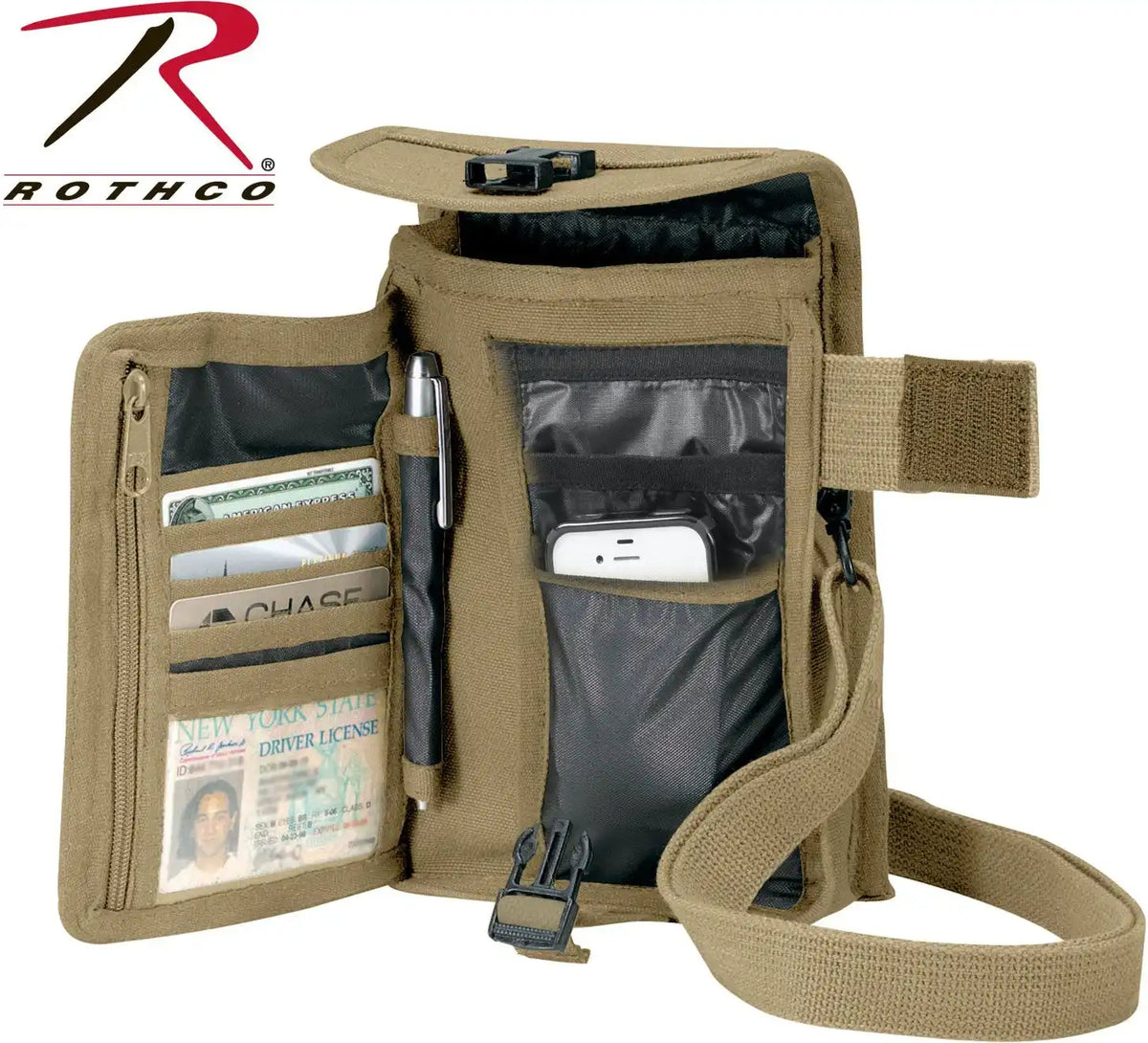 Rothco Canvas Travel Portfolio Bag