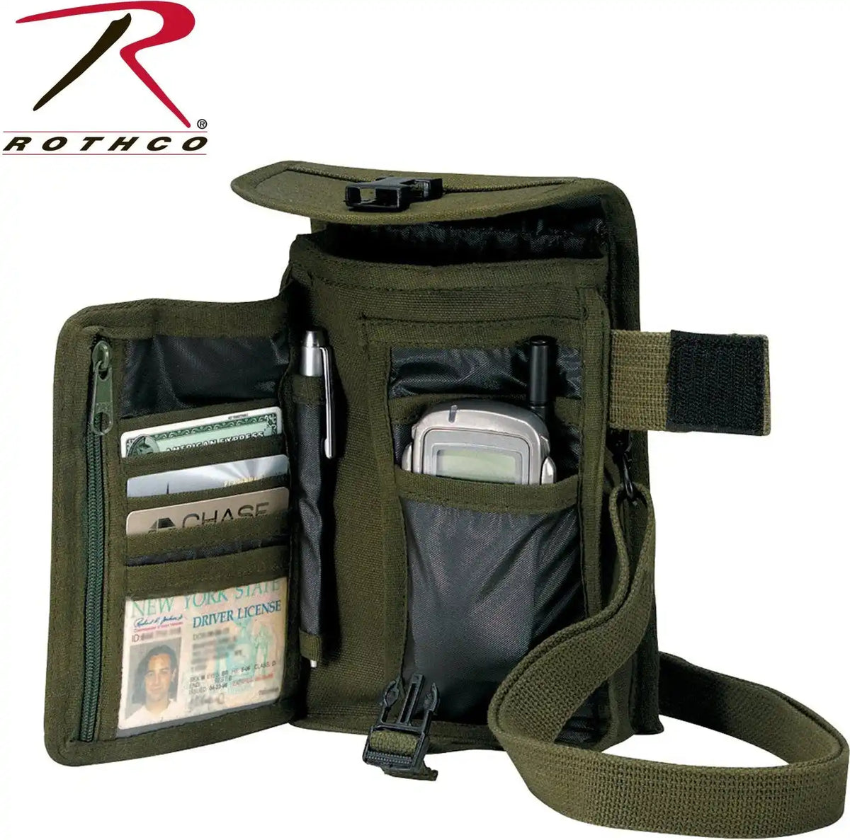 Rothco Canvas Travel Portfolio Bag