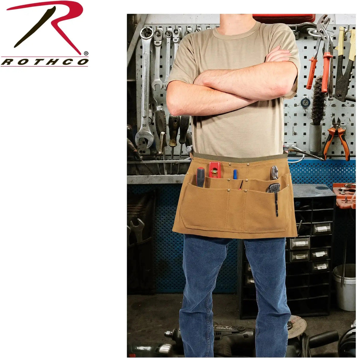Rothco Canvas Waist Work Apron