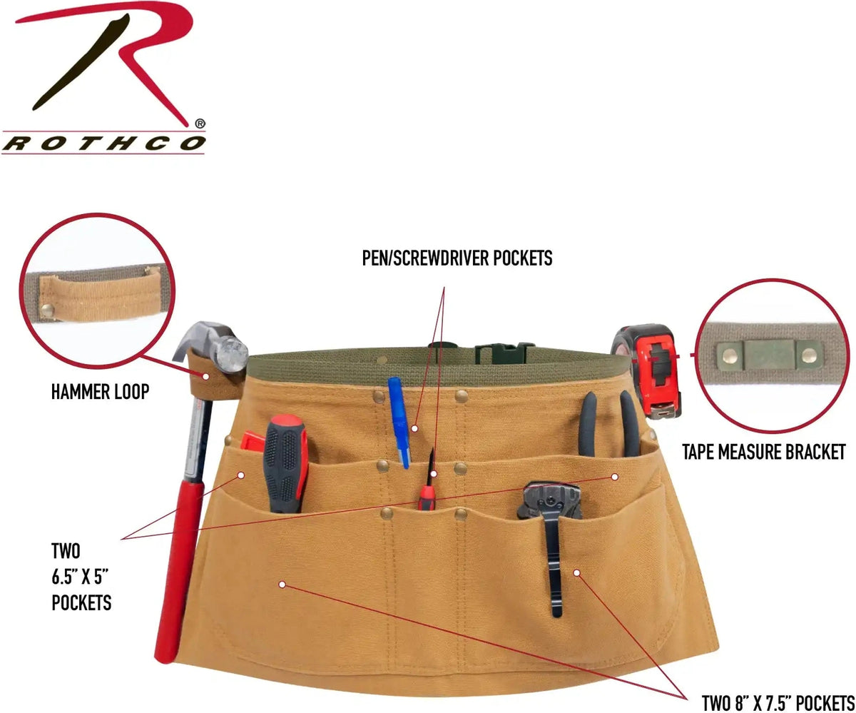 Rothco Canvas Waist Work Apron