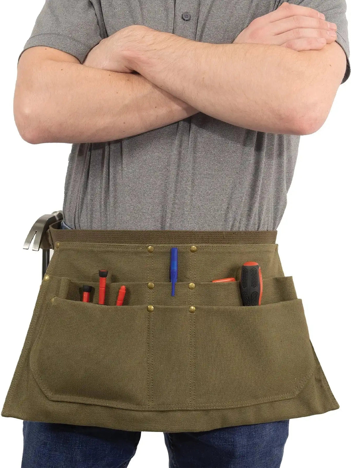 Rothco Canvas Waist Work Apron Olive Drab