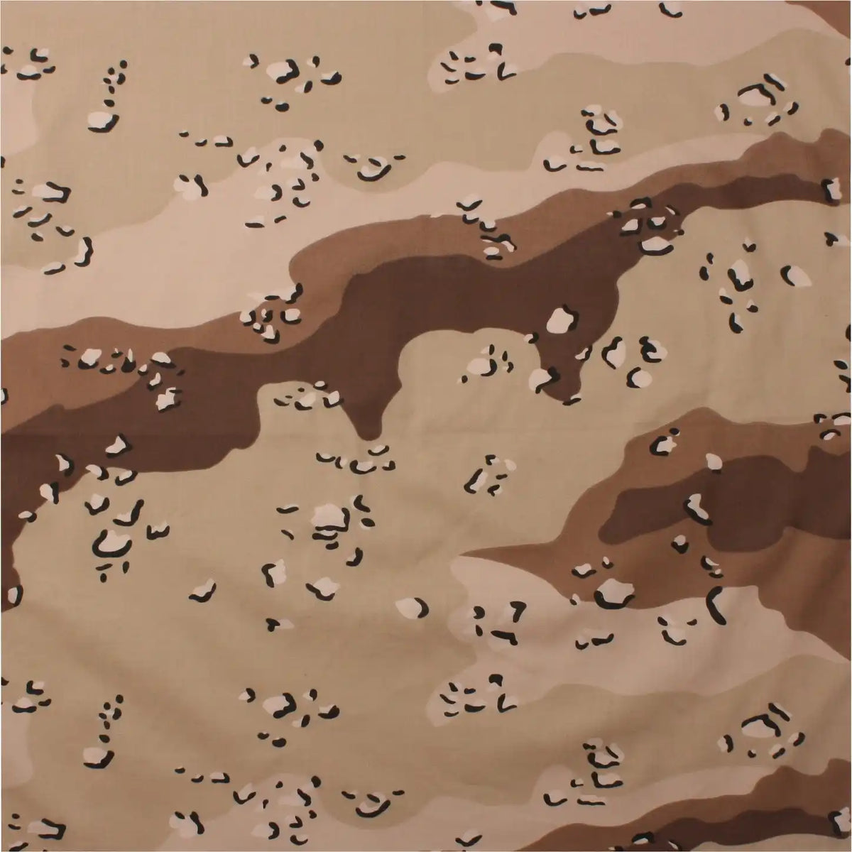 Rothco Classic Camo Bandana - 6-color Desert / one Size