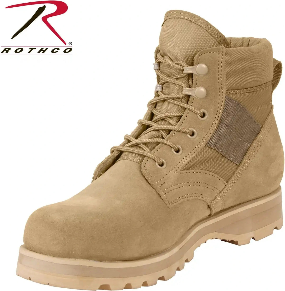 Rothco Combat Work Boots 6 Inch Desert Tan / 11
