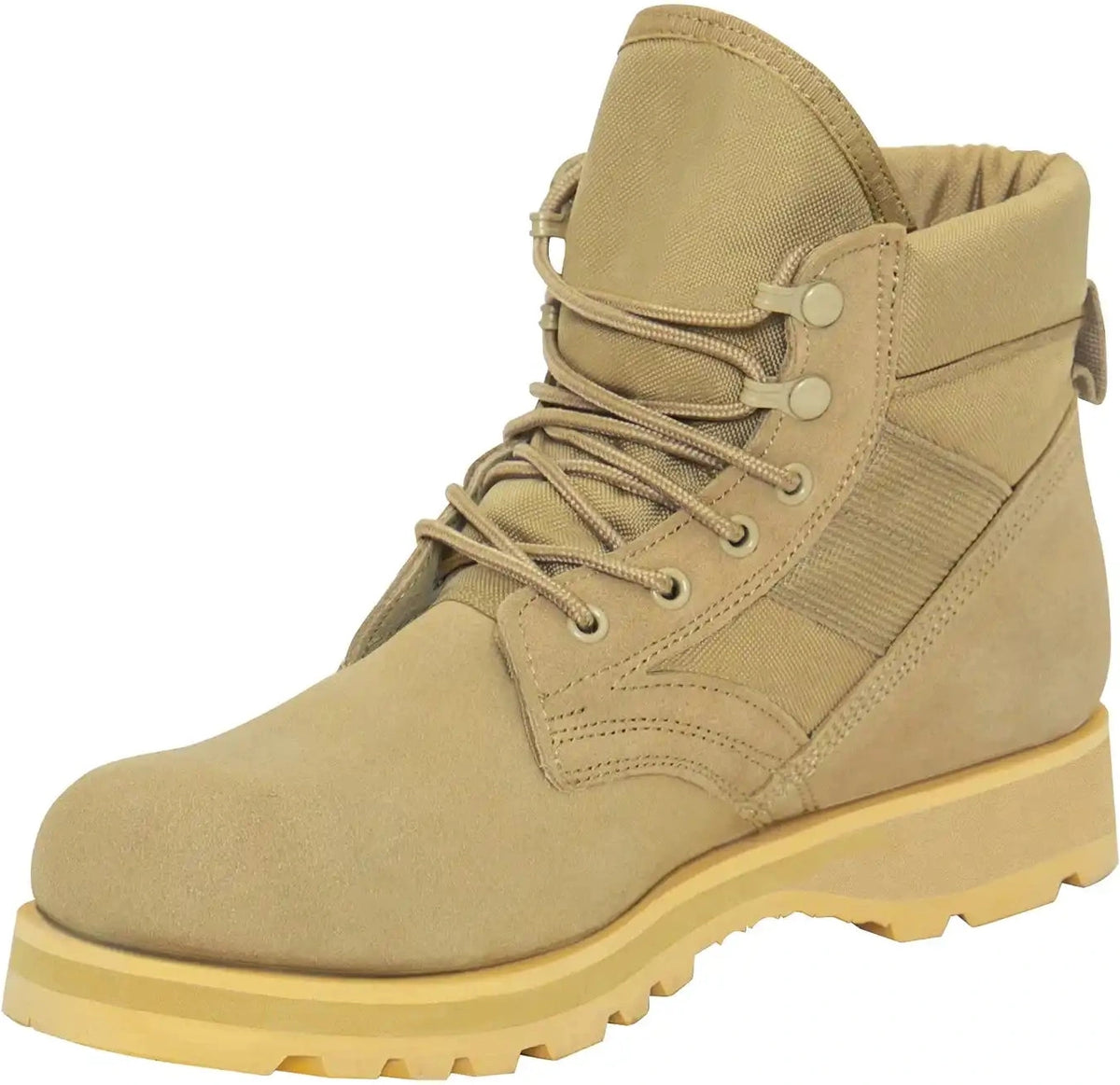 Rothco Combat Work Boots 6 Inch Desert Tan / 11