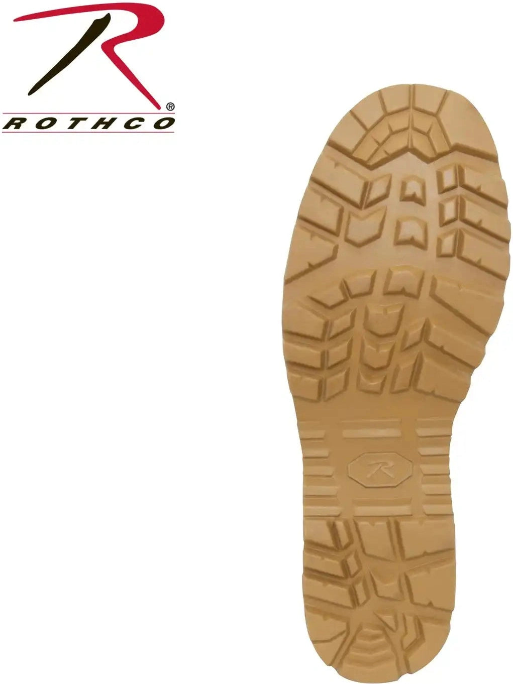 Rothco Combat Work Boots 6 Inch Desert Tan / 11
