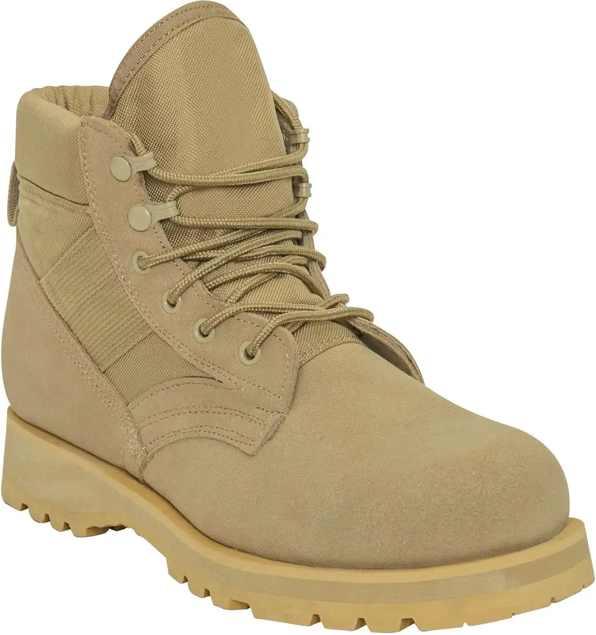 Rothco Combat Work Boots 6 Inch Desert Tan / 11