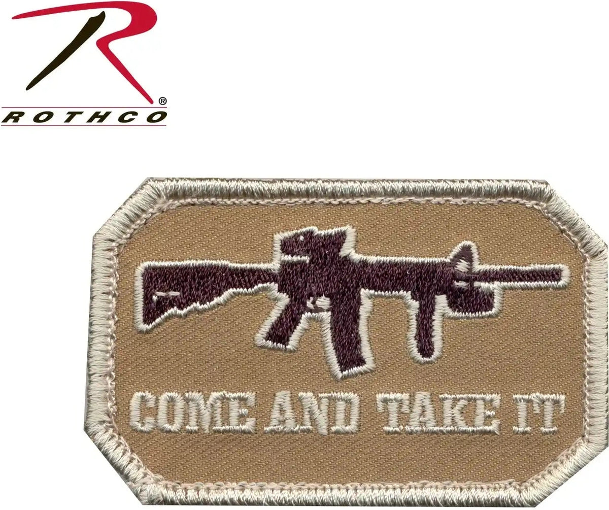 Rothco Come and Take it Morale Patch Bulk Packaging