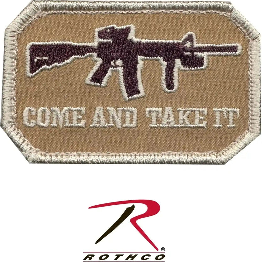 Rothco Come and Take it Morale Patch Bulk Packaging