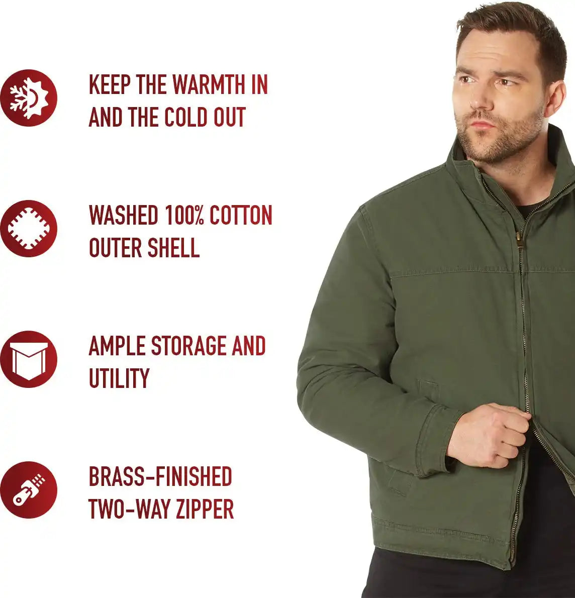 Rothco Concealed Carry 3 Season Jacket