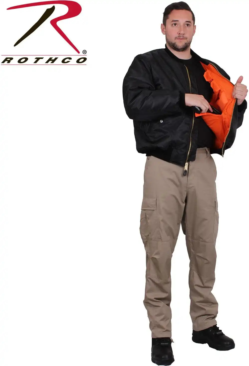Rothco Concealed Carry Ma-1 Flight Jacket