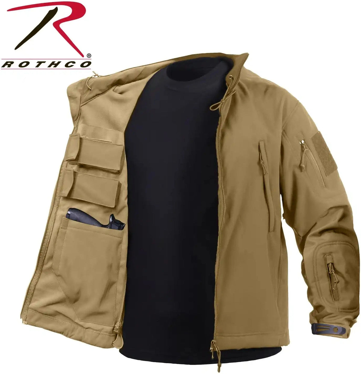 Rothco Concealed Carry Soft Shell Jacket