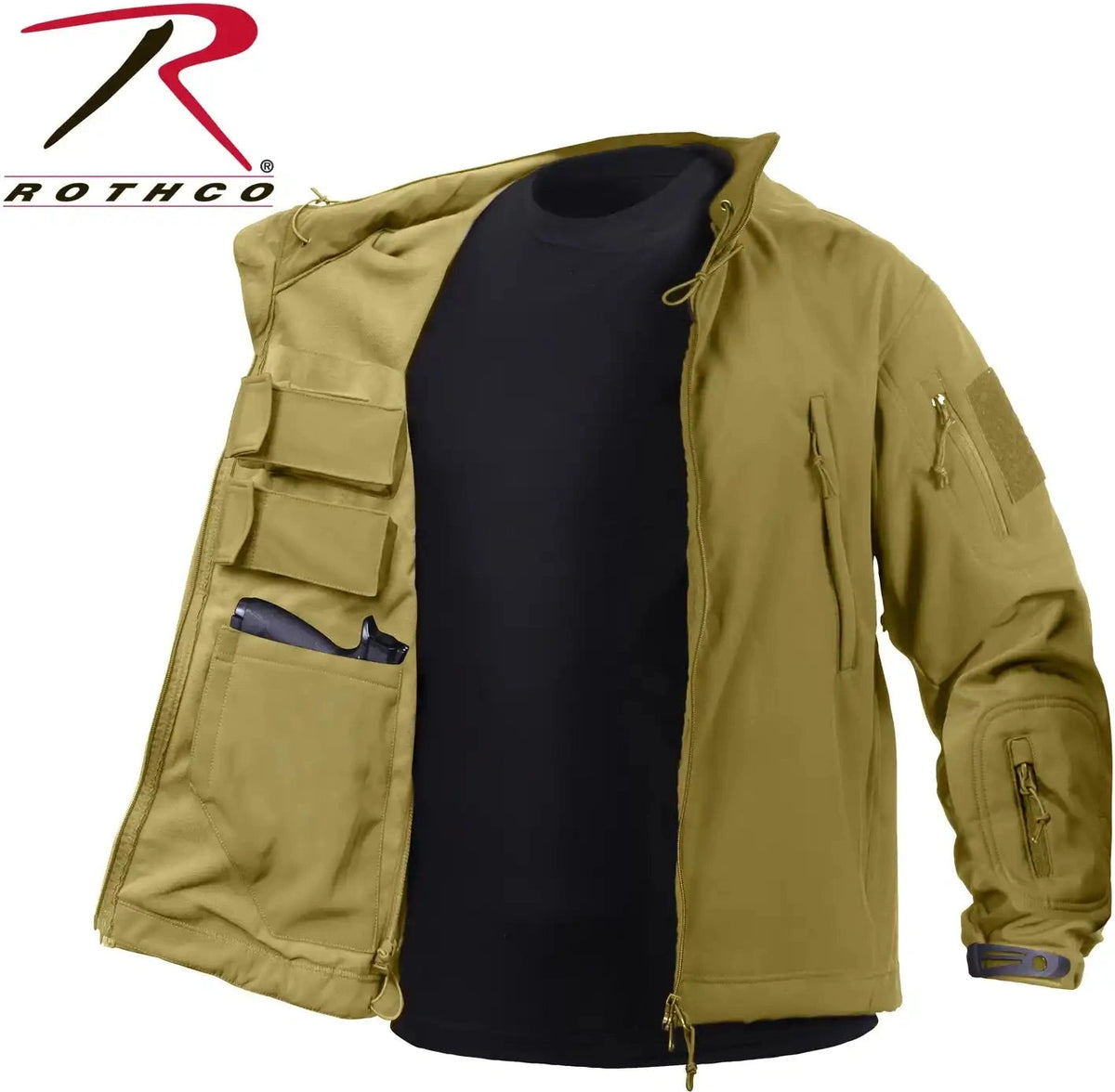 Rothco Concealed Carry Soft Shell Jacket