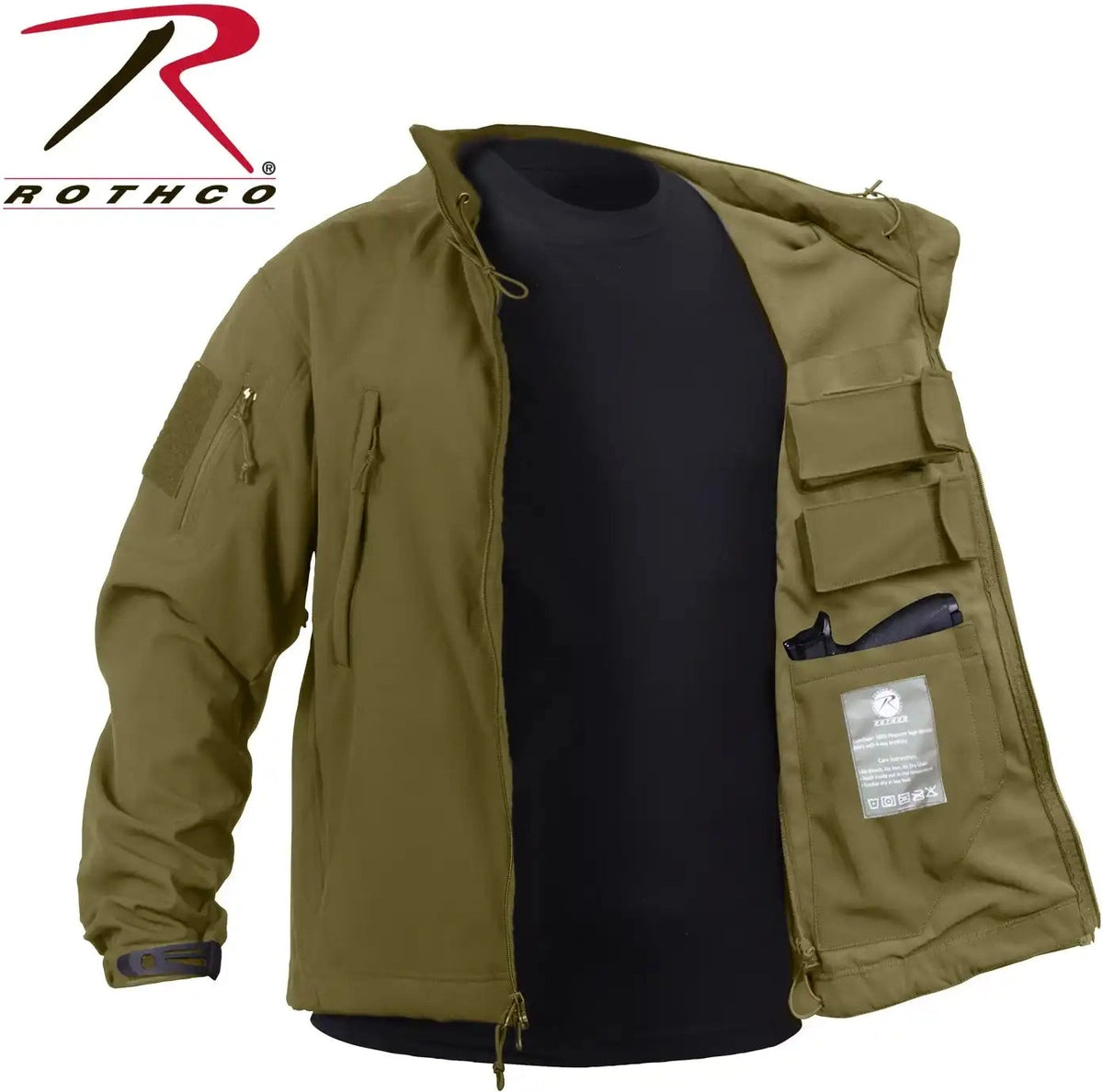 Rothco Concealed Carry Soft Shell Jacket