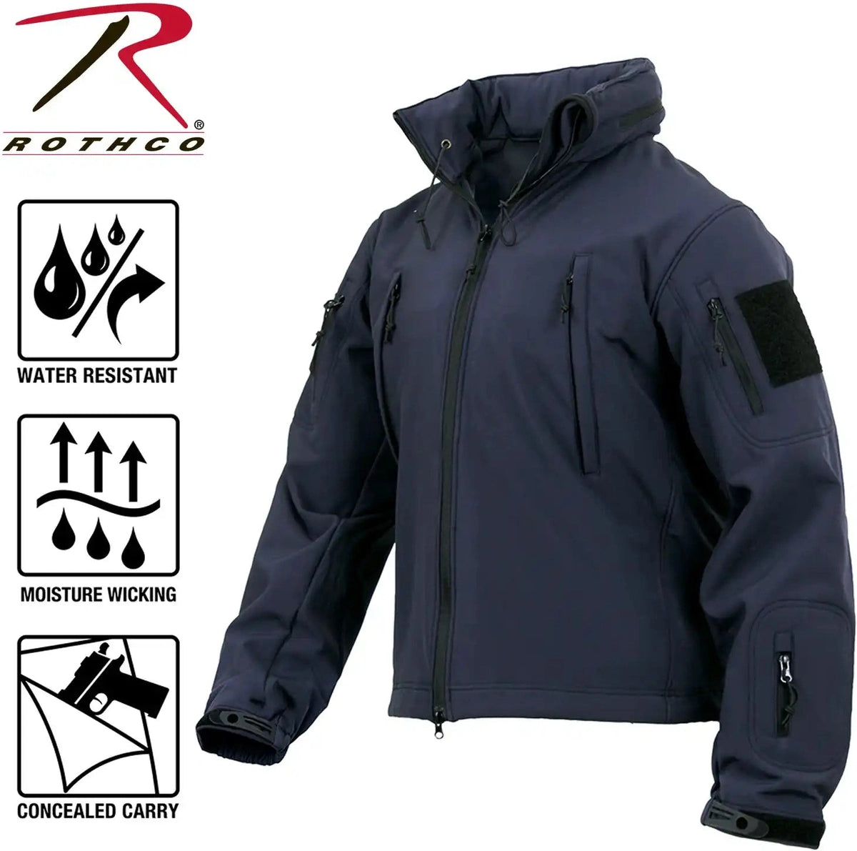 Rothco Concealed Carry Soft Shell Jacket