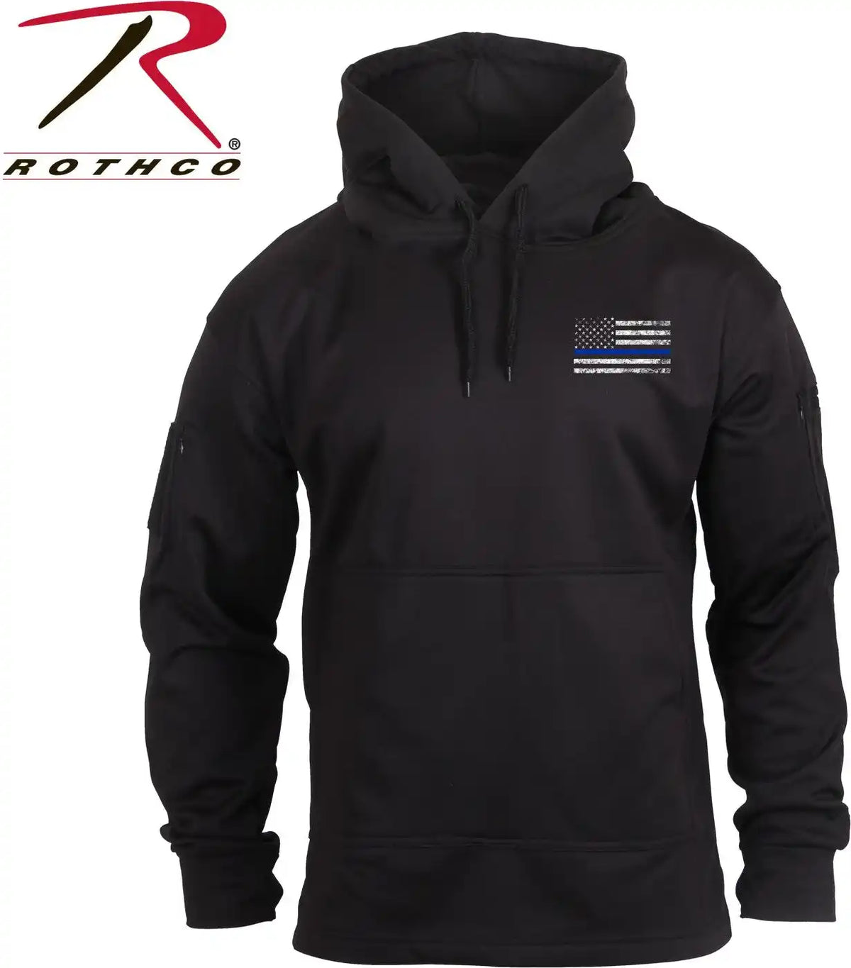 Rothco Concealed Carry Thin Blue Line Hoodie