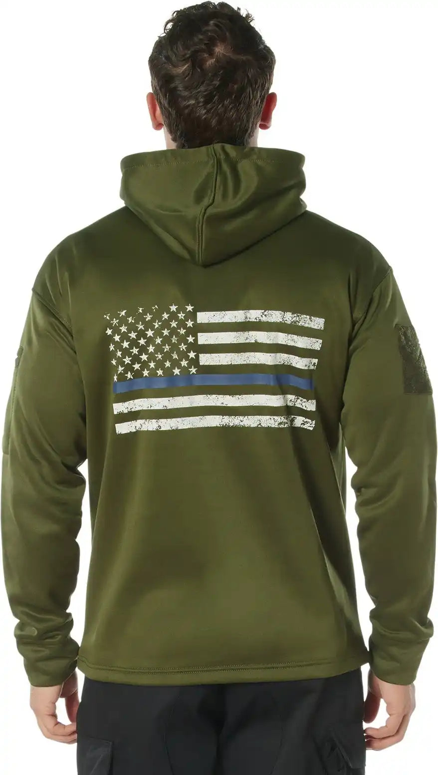 Rothco Concealed Carry Thin Blue Line Hoodie