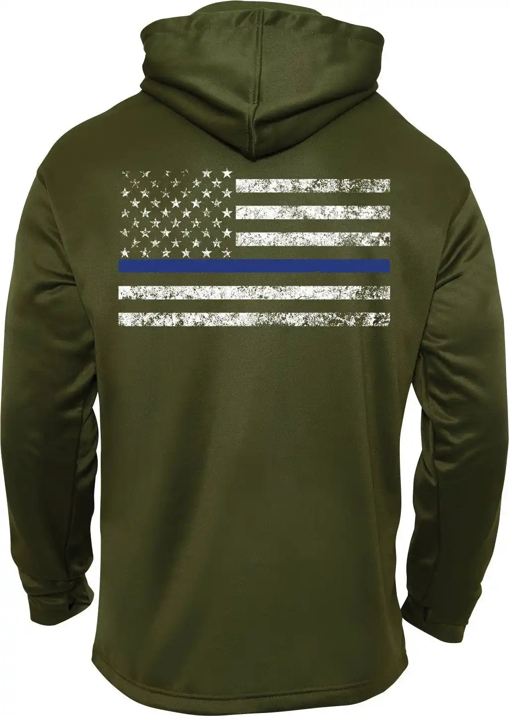 Rothco Concealed Carry Thin Blue Line Hoodie
