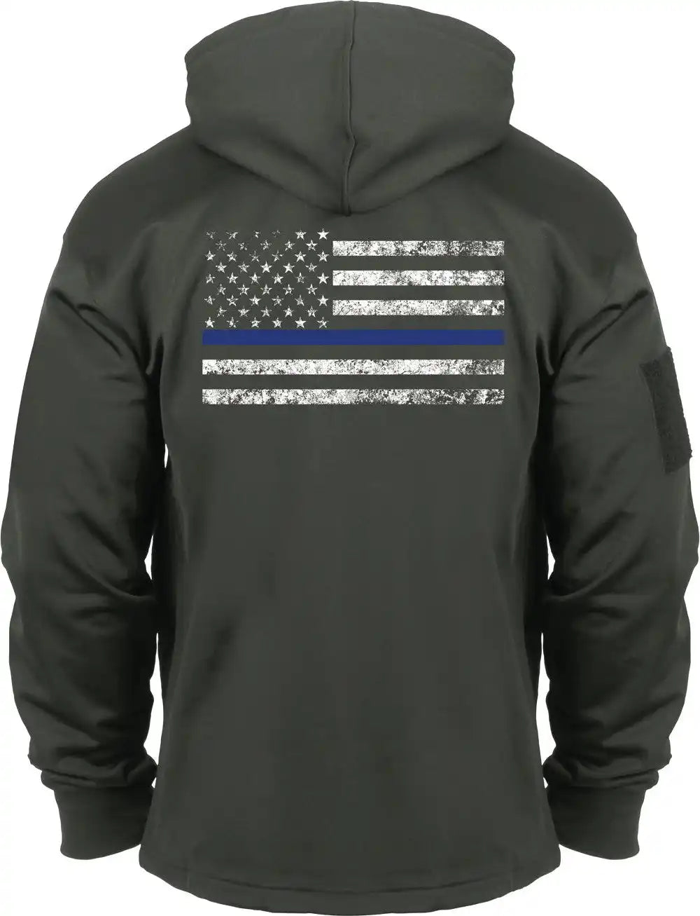 Rothco Concealed Carry Thin Blue Line Hoodie