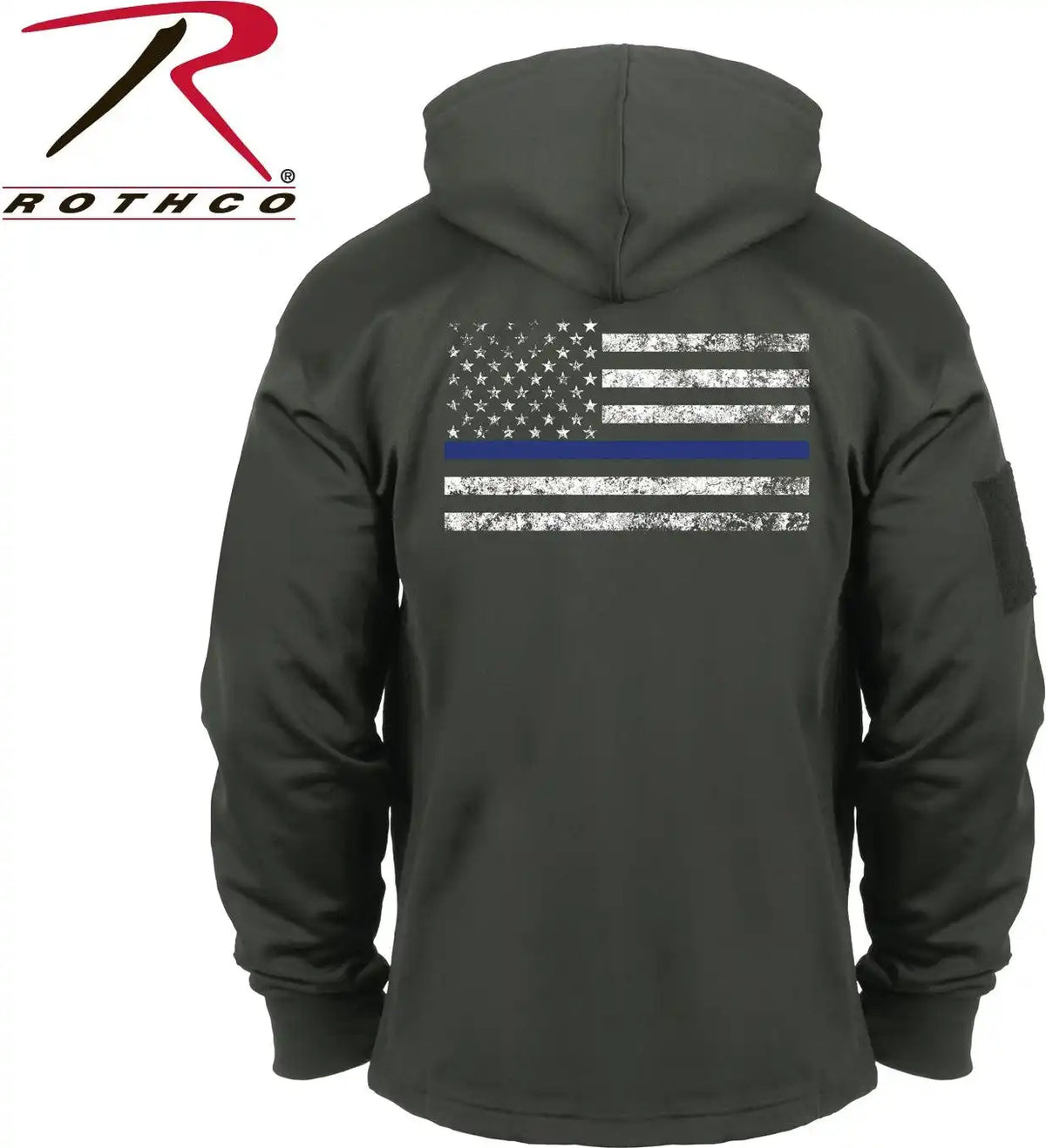 Rothco Concealed Carry Thin Blue Line Hoodie