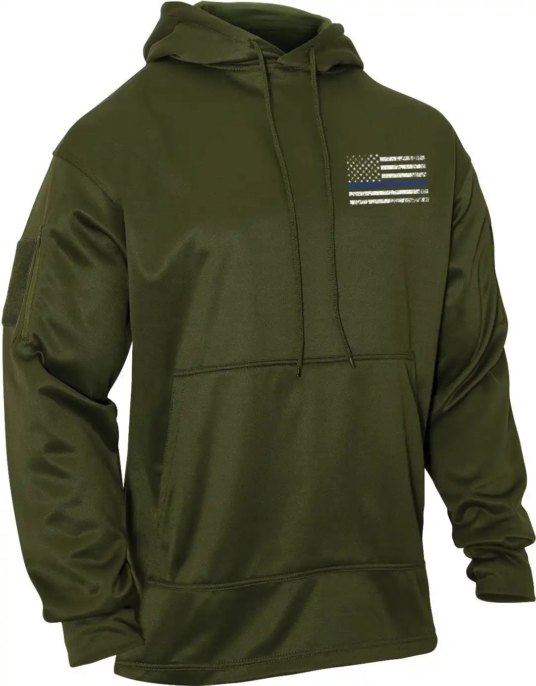 Rothco Concealed Carry Thin Blue Line Hoodie