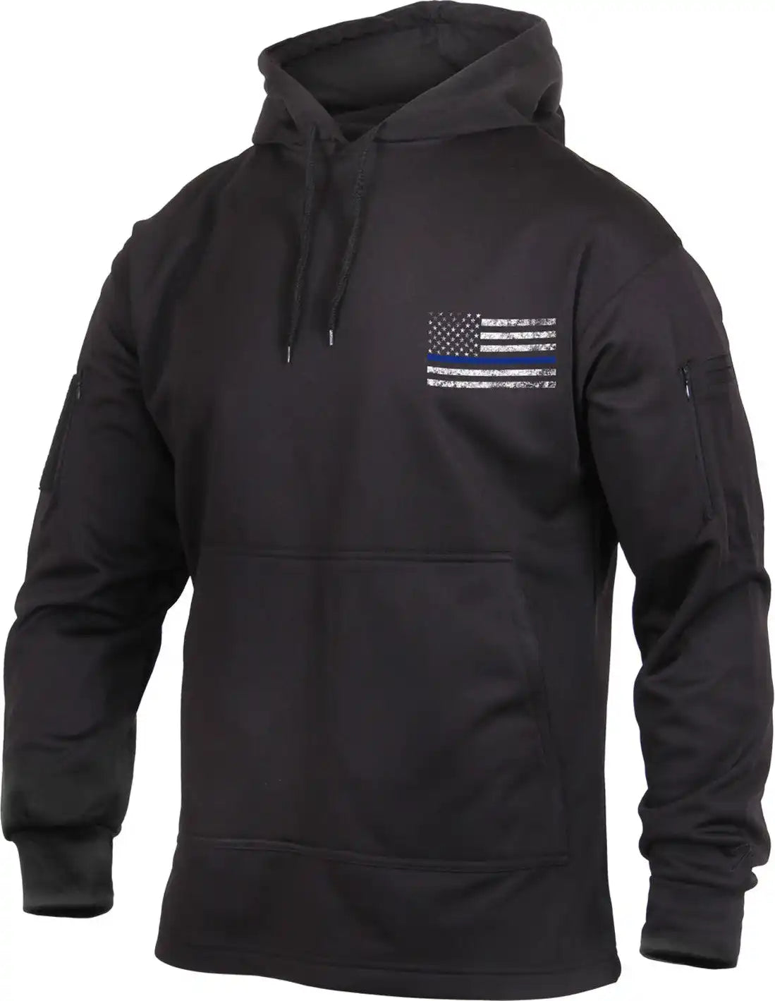Rothco Concealed Carry Thin Blue Line Hoodie