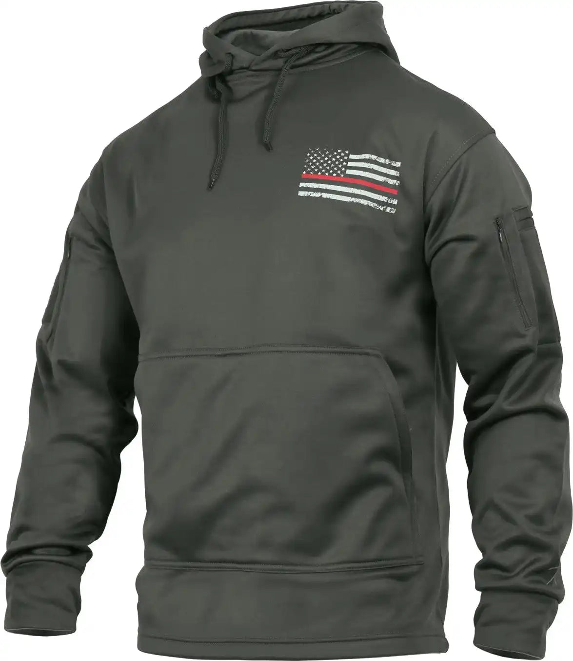 Rothco Concealed Carry Thin Red Line Hoodie