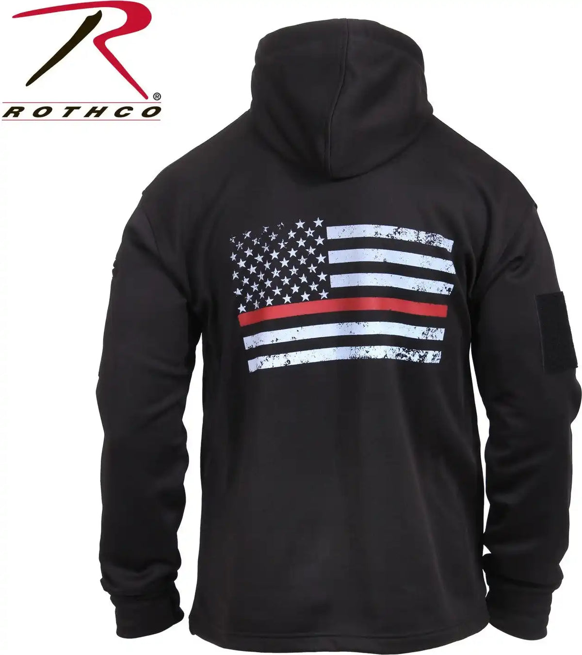 Rothco Concealed Carry Thin Red Line Hoodie