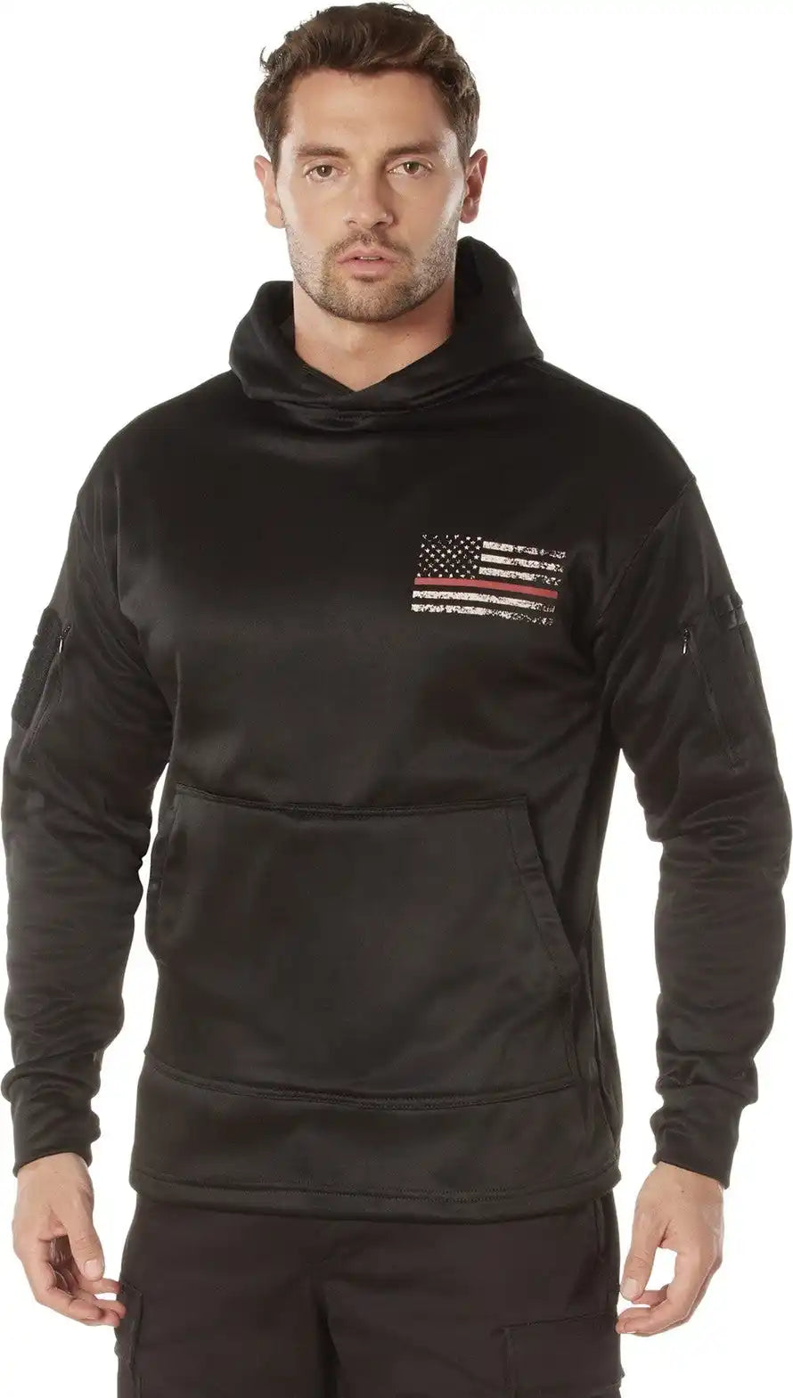 Rothco Concealed Carry Thin Red Line Hoodie