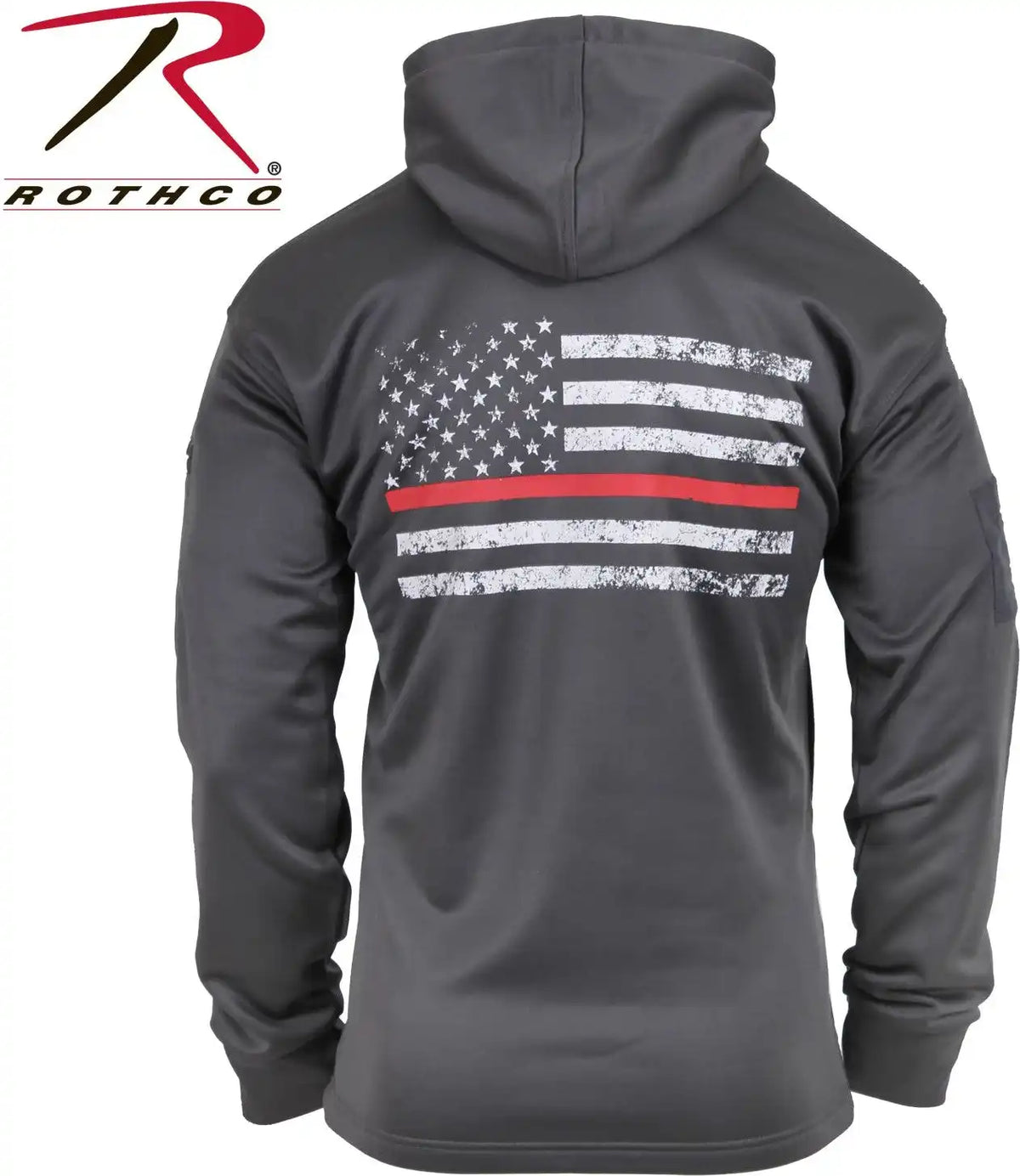 Rothco Concealed Carry Thin Red Line Hoodie