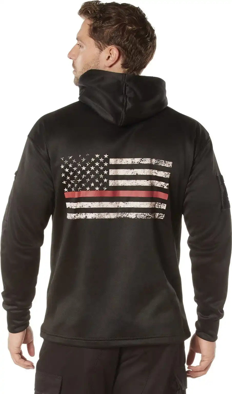 Rothco Concealed Carry Thin Red Line Hoodie